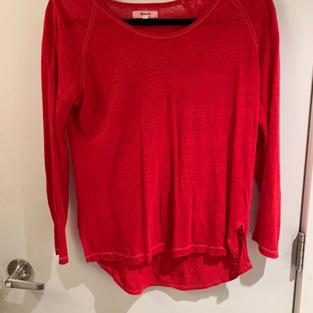 Madewell long sleeved shirt